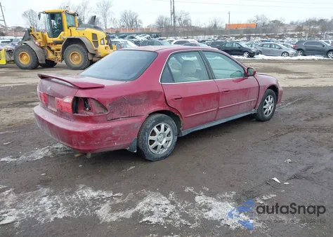 2002 Honda Accord 2.3 Se from USA, damaged, VIN 1HGCG56702A107610